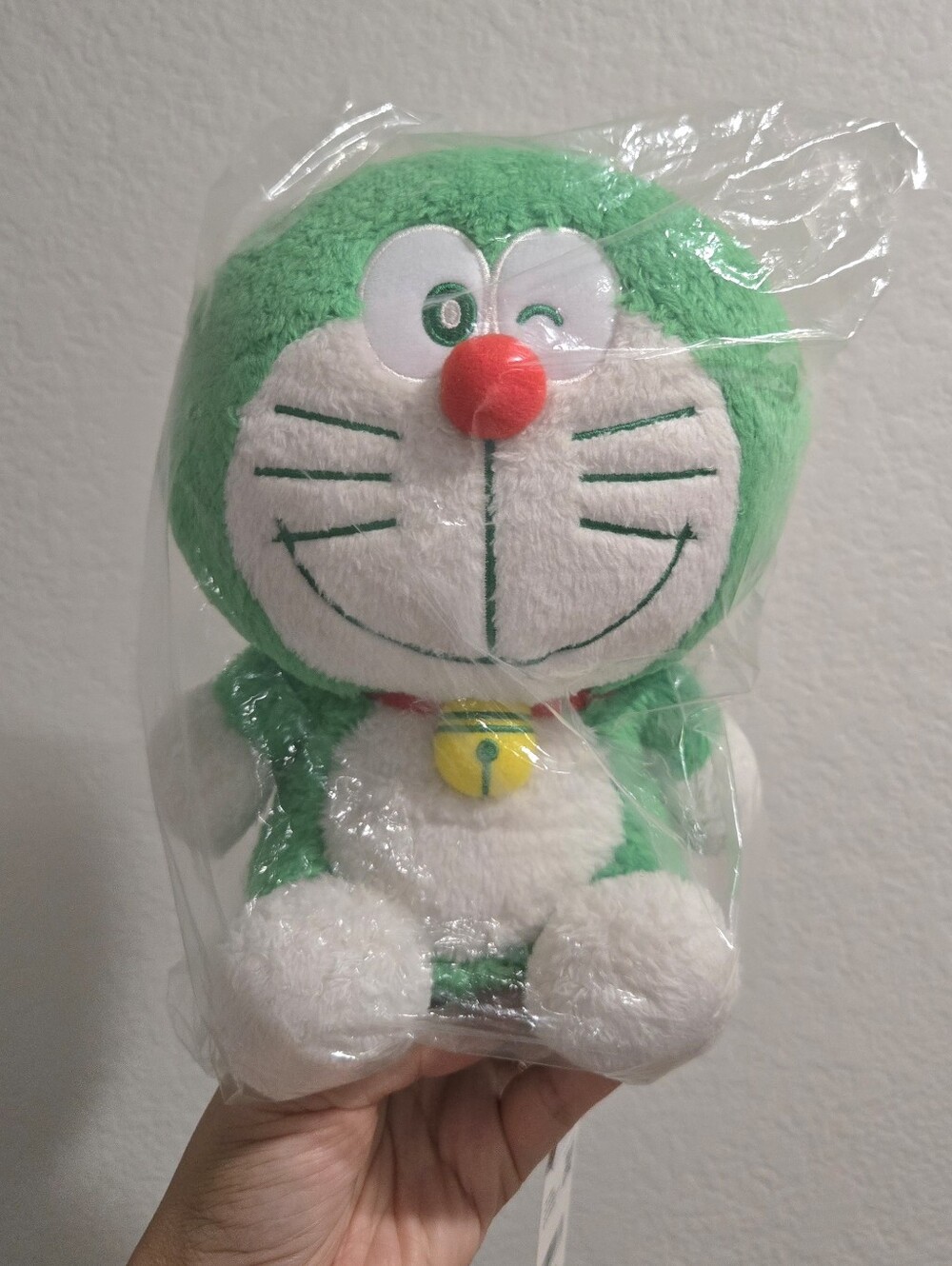 New w/ Tag Uniqlo x Doraemon Collab Limited Edition Green Plush Japan Anime
